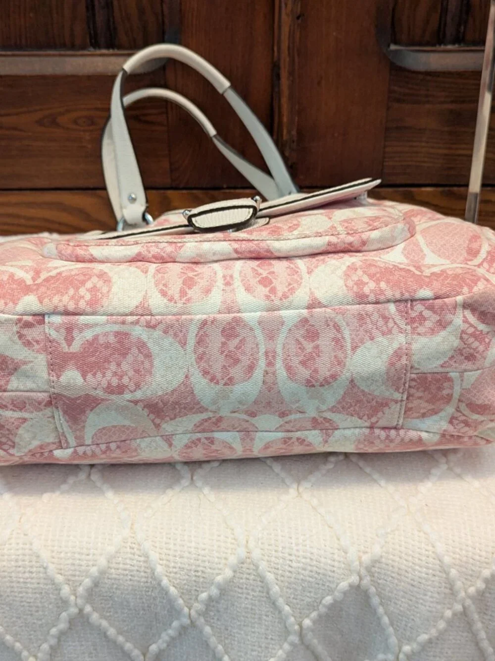 COACH CAMPBELL SNAKE C PRINT HOBO (COACH F27894) RARE